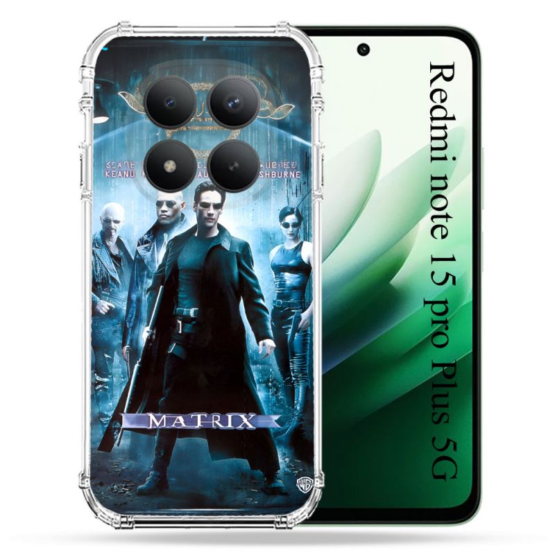 Coque Renforcée Pour Redmi Note 15 Pro Plus 5G Matrix Affiche