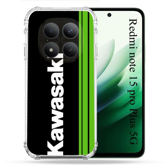 Coque Renforcée Pour Redmi Note 15 Pro Plus 5G Moto Kawasaki
