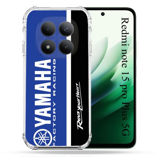 Coque Renforcée Pour Redmi Note 15 Pro Plus 5G Moto Yamaha