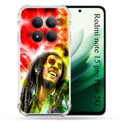 Coque Renforcée Pour Redmi Note 15 Pro Plus 5G Musique Bob Marley Color