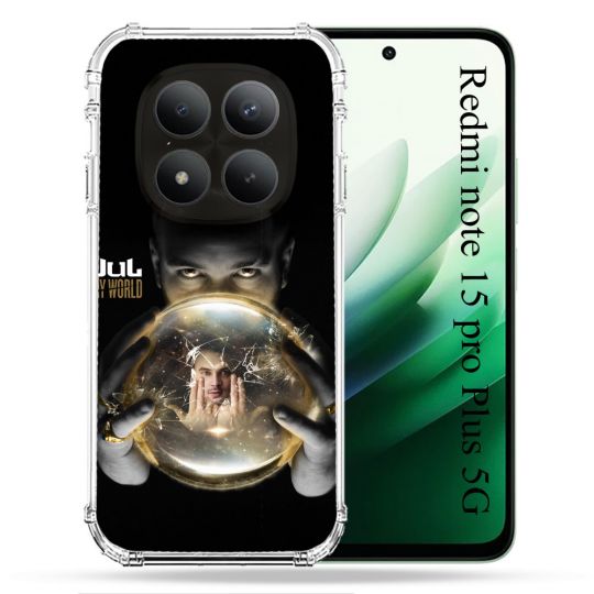 Coque Renforcée Pour Redmi Note 15 Pro Plus 5G Musique Jul Affiche