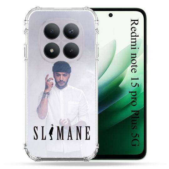 Coque Renforcée Pour Redmi Note 15 Pro Plus 5G Musique Slimane Blanc