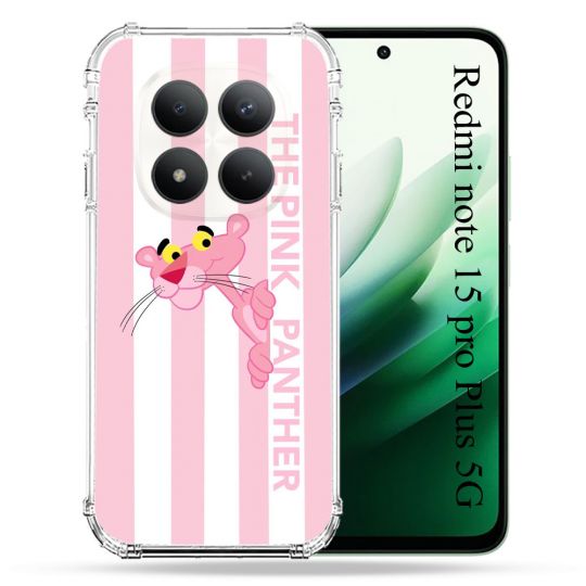 Coque Renforcée Pour Redmi Note 15 Pro Plus 5G Panthere Rose