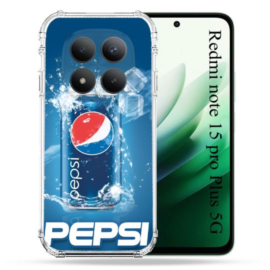 Coque Renforcée Pour Redmi Note 15 Pro Plus 5G Pepsi