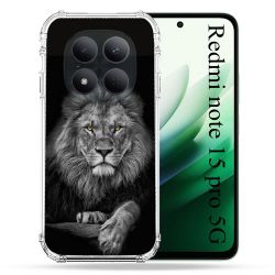 Coque Renforcée Pour Redmi Note 15 Pro 5G Animal Lion Majestueux