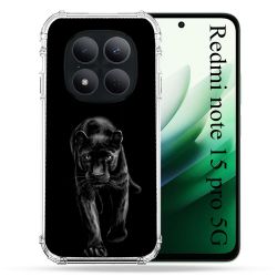 Coque Renforcée Pour Redmi Note 15 Pro 5G Animal Panthère Noire