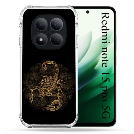 Coque Renforcée Pour Redmi Note 15 Pro 5G Animal Scorpion Fresque