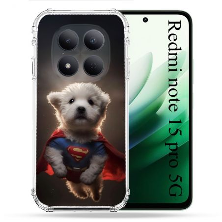 Coque Renforcée Pour Redmi Note 15 Pro 5G Animal Super Chien