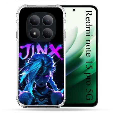 Coque Renforcée Pour Redmi Note 15 Pro 5G Arcane Jinx Night