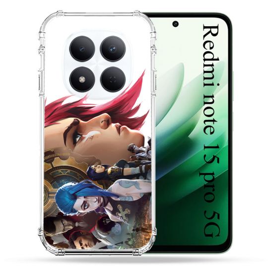 Coque Renforcée Pour Redmi Note 15 Pro 5G Arcane Jinx Sœur