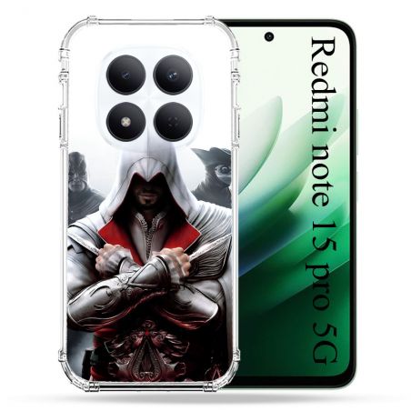 Coque Renforcée Pour Redmi Note 15 Pro 5G Assassin Creed Mask