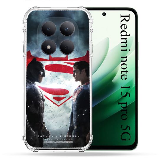 Coque Renforcée Pour Redmi Note 15 Pro 5G Batman VS Superman