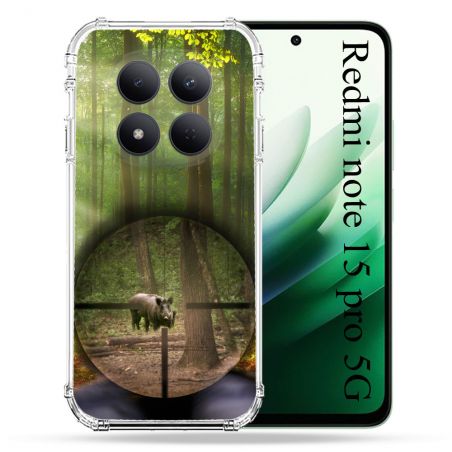 Coque Renforcée Pour Redmi Note 15 Pro 5G Chasse Sanglier Viseur