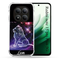 Coque Renforcée Pour Redmi Note 15 Pro Plus 5G Signe Zodiaque 2 Lion