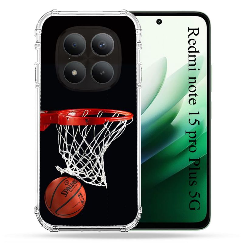 Coque Renforcée Pour Redmi Note 15 Pro Plus 5G Sport Basket Panier