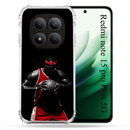 Coque Renforcée Pour Redmi Note 15 Pro Plus 5G Sport Basketeur