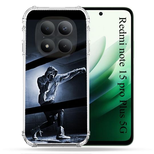 Coque Renforcée Pour Redmi Note 15 Pro Plus 5G Sport Boxe Poing