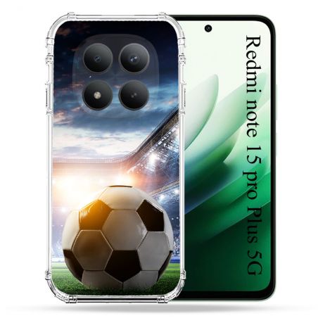 Coque Renforcée Pour Redmi Note 15 Pro Plus 5G Sport Football Stade