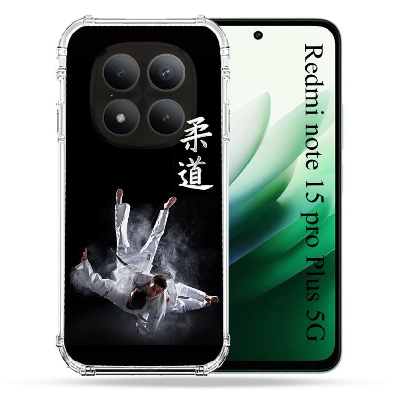 Coque Renforcée Pour Redmi Note 15 Pro Plus 5G Sport Judo Noir