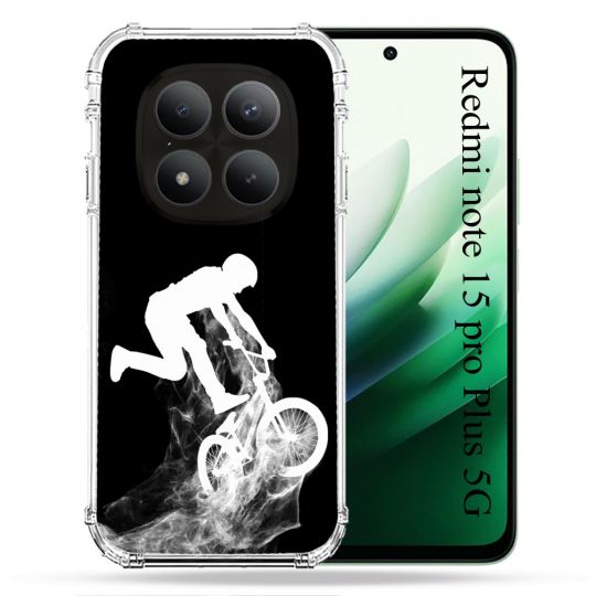 Coque Renforcée Pour Redmi Note 15 Pro Plus 5G Sport VTT Noir
