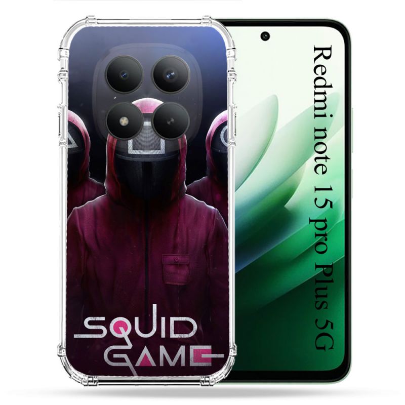 Coque Renforcée Pour Redmi Note 15 Pro Plus 5G Squid Game