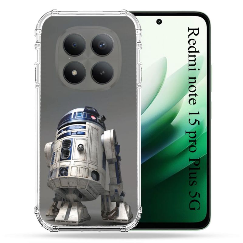 Coque Renforcée Pour Redmi Note 15 Pro Plus 5G Star Wars - R2D2