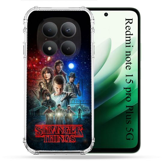 Coque Renforcée Pour Redmi Note 15 Pro Plus 5G Stranger Things Affiche 1
