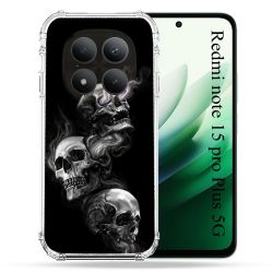 Coque Renforcée Pour Redmi Note 15 Pro Plus 5G Tete de Mort Triple