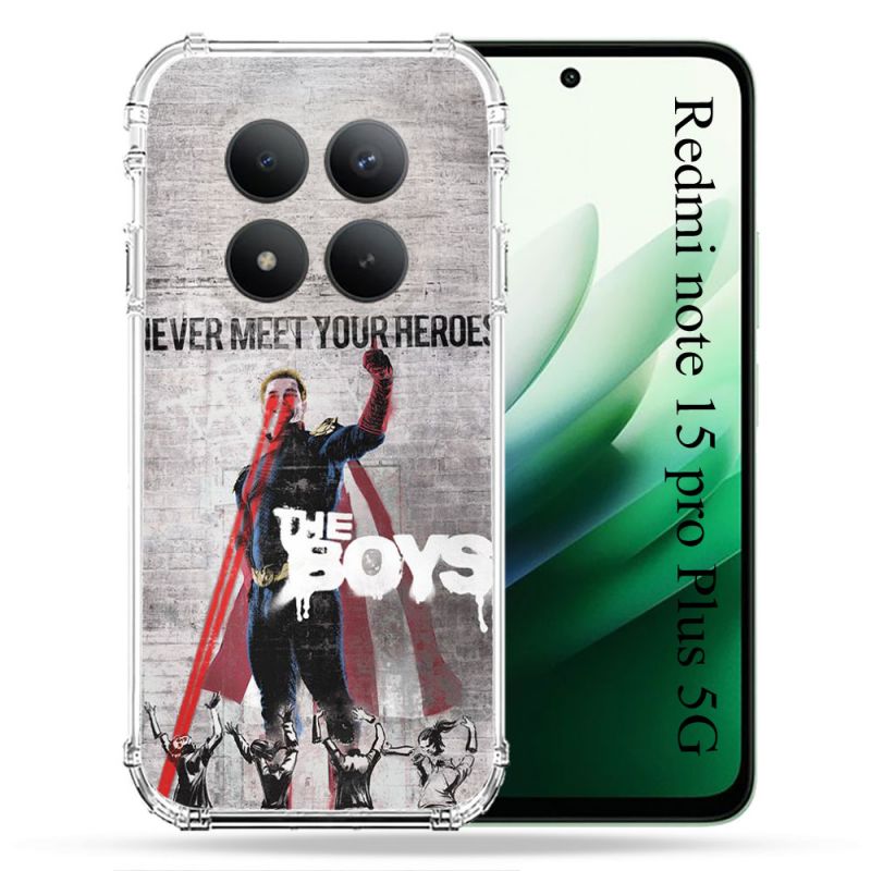 Coque Renforcée Pour Redmi Note 15 Pro Plus 5G The Boys Affiche