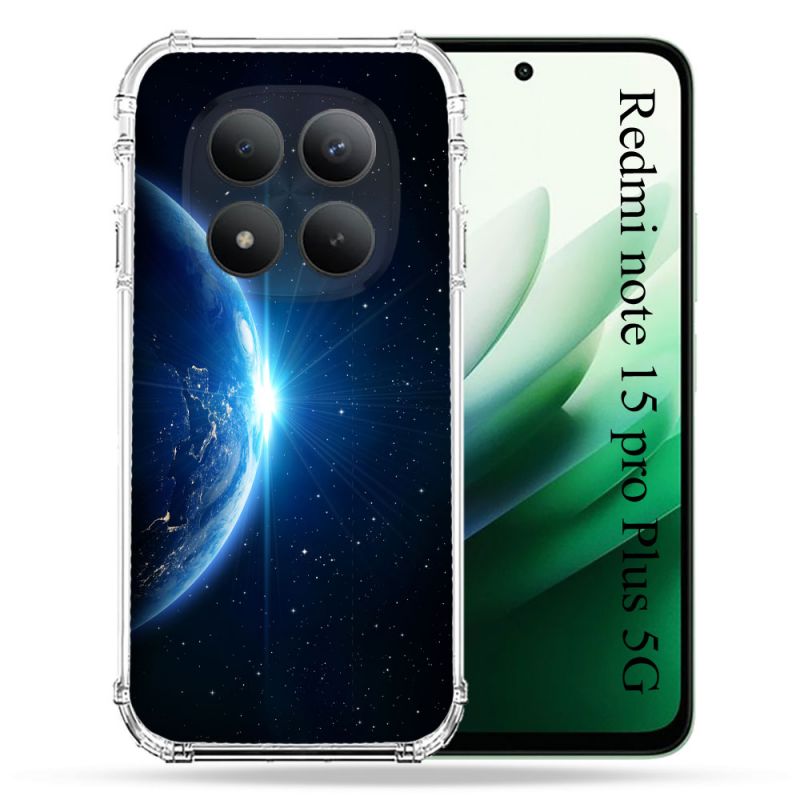Coque Renforcée Pour Redmi Note 15 Pro Plus 5G Univers Planete Terre