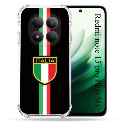 Coque Renforcée Pour Redmi Note 15 Pro Plus 5G Voyage Italie 3 Noir
