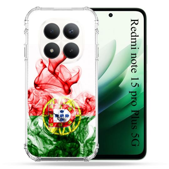 Coque Renforcée Pour Redmi Note 15 Pro Plus 5G Voyage Portugal Flamme