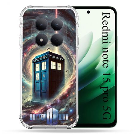 Coque Renforcée Pour Redmi Note 15 Pro 5G Dr Who Tardis Univers