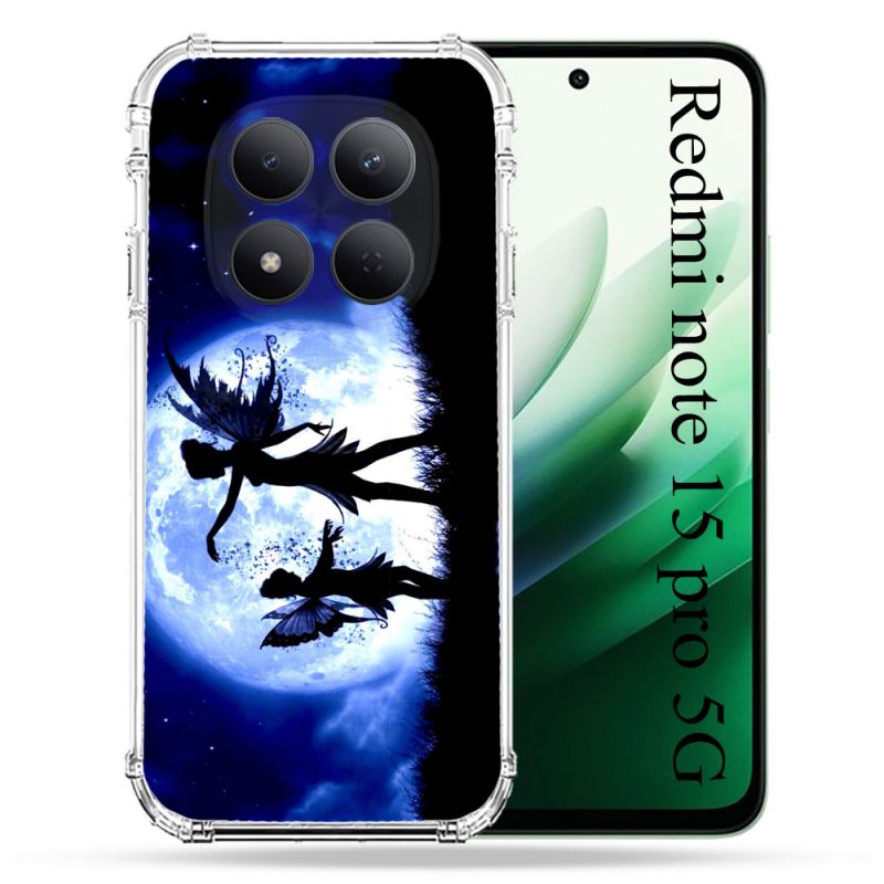 Coque Renforcée Pour Redmi Note 15 Pro 5G Fantastique Fee Lune