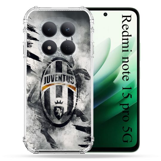 Coque Renforcée Pour Redmi Note 15 Pro 5G Foot Juventus Turin