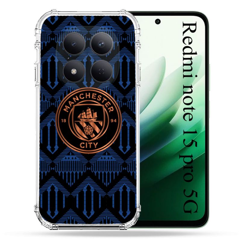 Coque Renforcée Pour Redmi Note 15 Pro 5G Foot Manchester City