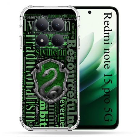 Coque Renforcée Pour Redmi Note 15 Pro 5G Harry Potter Serpentar