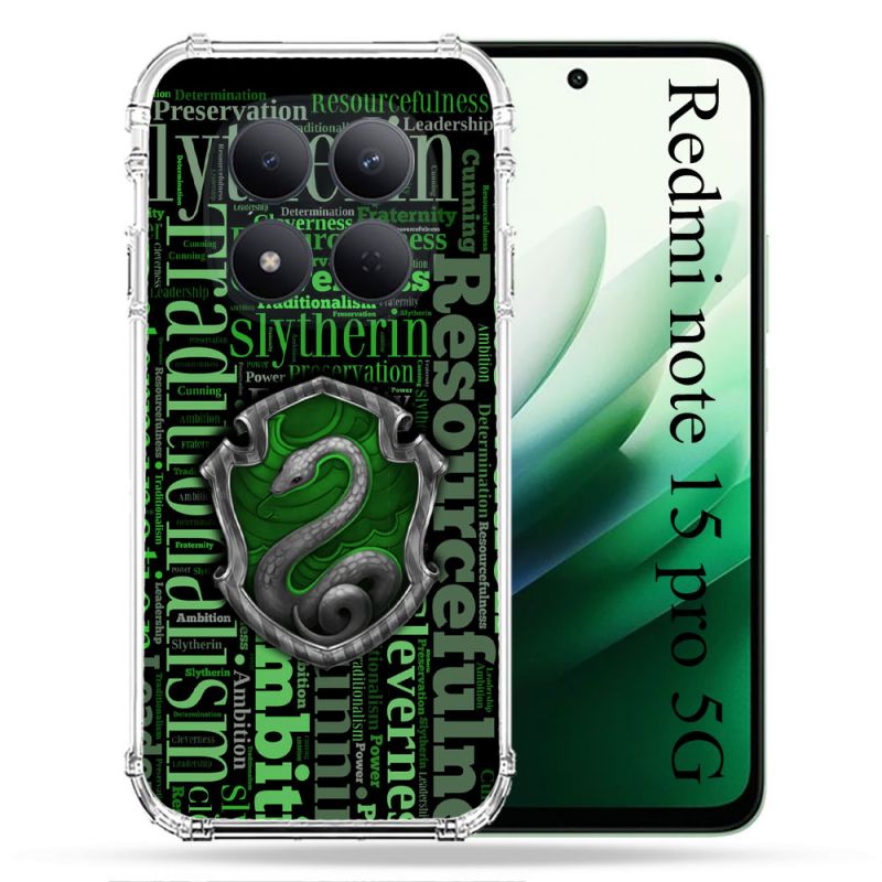 Coque Renforcée Pour Redmi Note 15 Pro 5G Harry Potter Serpentar