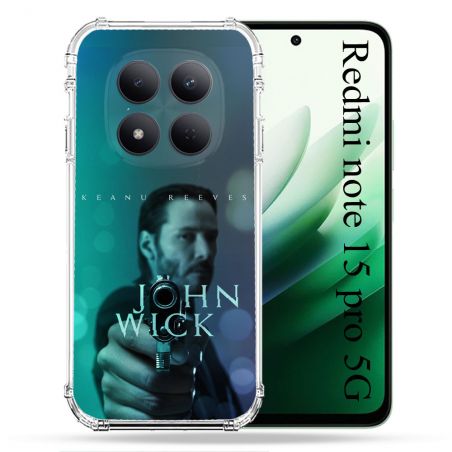 Coque Renforcée Pour Redmi Note 15 Pro 5G John Wick