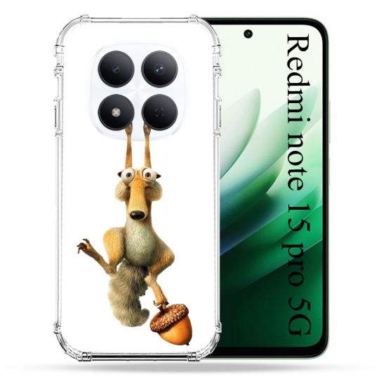 Coque Renforcée Pour Redmi Note 15 Pro 5G L'âge de Glace Scratch Suspendu