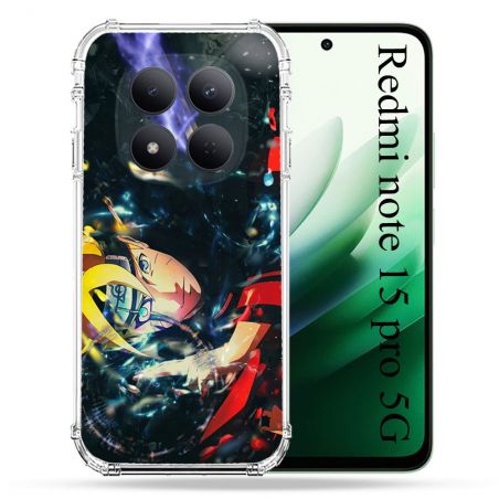 Coque Renforcée Pour Redmi Note 15 Pro 5G Manga Boruto Eclair