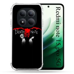Coque Renforcée Pour Redmi Note 15 Pro 5G Manga Death Note Noir