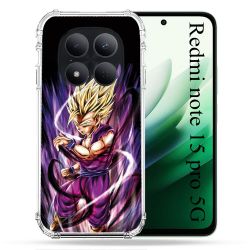 Coque Renforcée Pour Redmi Note 15 Pro 5G Manga Dragon Ball Sangohan Violet