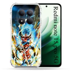 Coque Renforcée Pour Redmi Note 15 Pro 5G Manga Dragon Ball Sangoku Blanc