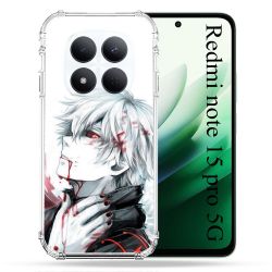 Coque Renforcée Pour Redmi Note 15 Pro 5G Manga Tokyo Ghoul Kaneki Blanc