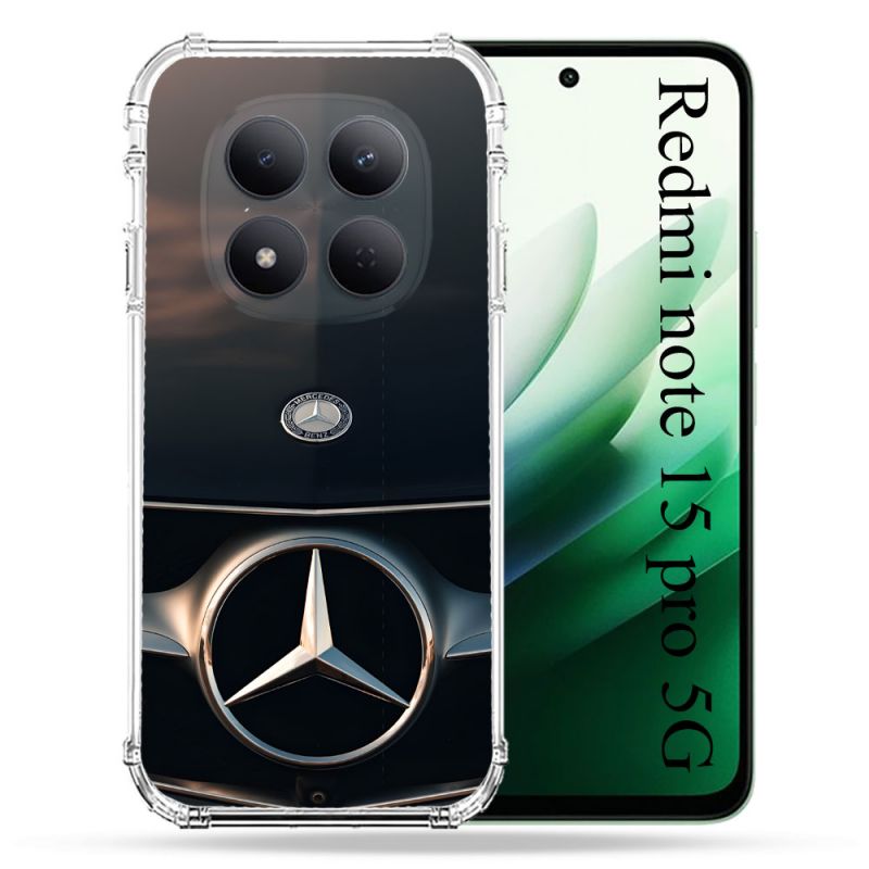 Coque Renforcée Pour Redmi Note 15 Pro 5G Mercedes Calendre