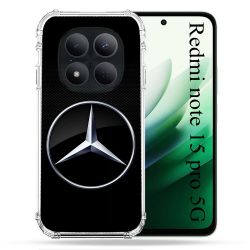Coque Renforcée Pour Redmi Note 15 Pro 5G Mercedes Carbone