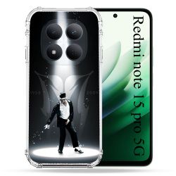 Coque Renforcée Pour Redmi Note 15 Pro 5G Michael Jackson Noir