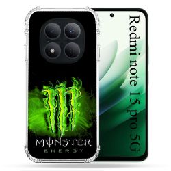 Coque Renforcée Pour Redmi Note 15 Pro 5G Monster Energy Vert