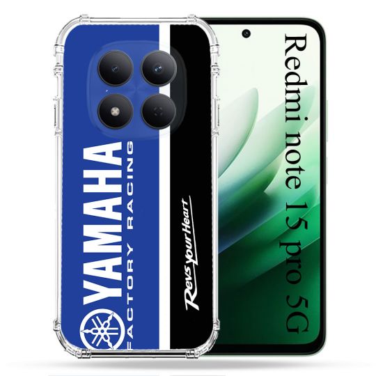 Coque Renforcée Pour Redmi Note 15 Pro 5G Moto Yamaha